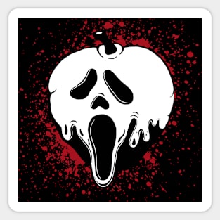 Screaming Apple Sticker